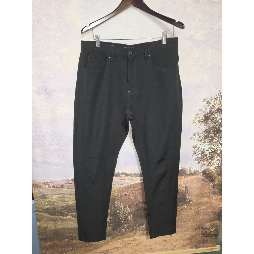 Rugby University Modern Stretch 5-Pocket Black Pants Size 34x31
